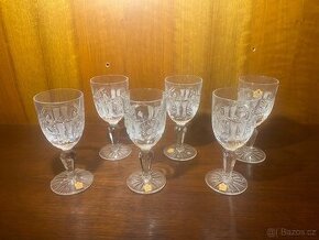 Sada broušených skleniček Bohemia Crystal