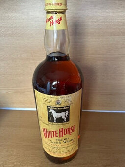 Raritní sběratelská whisky White Horse 4,5 l - 1