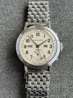 vintage hodinky Movado Triple Calender