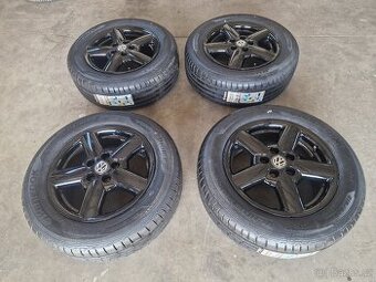 Alu disky 16"5x112 org.VW T4 pneu Hankook - 1