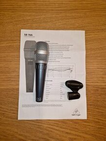 Mikrofon Behringer SB78A - 1