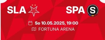 Derby pražských S - SLAVIA x SPARTA - 10.5.25 od 19h