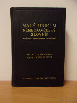 Malý německo-český a česko-německý slovník Unikum - 1