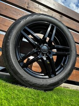 Alu kola 5x112 r19 s pneu (bor)