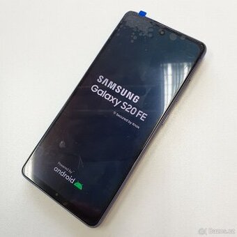 Samsung Galaxy S20 FE modrý, top stav, nový displej