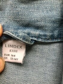 Riflová bunda, džíska Lindex vel. 164