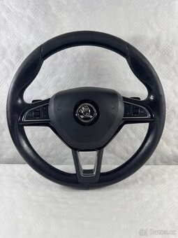 PRODÁM VOLANT ŠKODA S PADLAMA MULTIFUNKČNÍ
