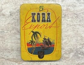 Plechovka od doutníků Kora