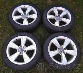 18" Alu kola Audi A4 Allroad (5x112)ET 26 – zimní 245/45/18