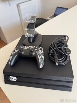 Ps4 pro 1tb +možnost her