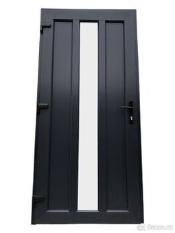 Vchodové dveře antracit 100x210