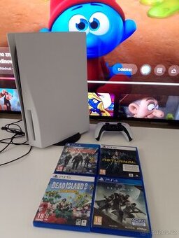 Sony PlayStation 5 1TB +4hra
