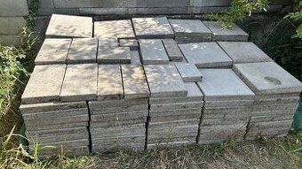 Betonová dlažba 40x40x5 cm (23,12 m2)