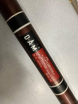 Prut ze 70. let DAM Princess 3,30 m 40-80 g