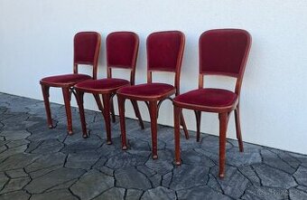 Čalouněné jídelní židle THONET