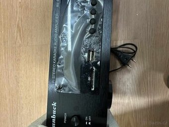 Perfektní hudební karaoke zesilovač Sunbuck AV-628BT