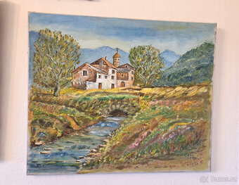 Obrazy na plátně, naivní umění