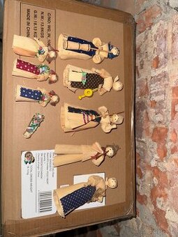 Slamove figurky do betlema - 1