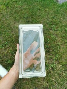 Luxfera/luxfery. / obdélníkové čiré 24 x 11,5 x hloubka 7,5