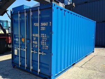 Prodám lodní kontejner 20’DC – modrá RAL 5010