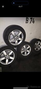 Prodám alu sadu Audi 225/55 R16,5X112