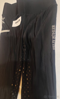 Jezdecké legíny Felix Buhler vel. 34 s Gripy/ kapsa na mobil