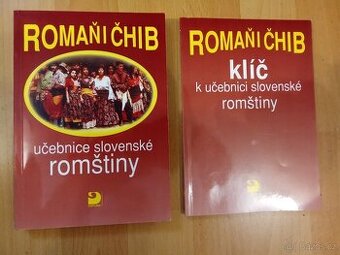Romaňi čhib - učebnice+ klíč k výuce  romštiny- zánovní
