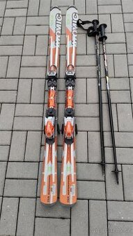 Lyže Atomic SX.9 supercross 150 cm a hůlky TecnoPro 115