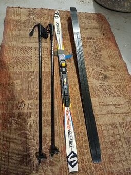 Detské běžky Salomon 120 vč. hulek