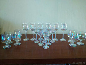 Sada skleniček z Československa