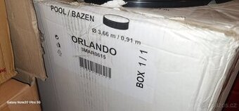 NOVÝ bazén Orlando 3,66 x 0,91 m + skimmer Olympic (v krabic