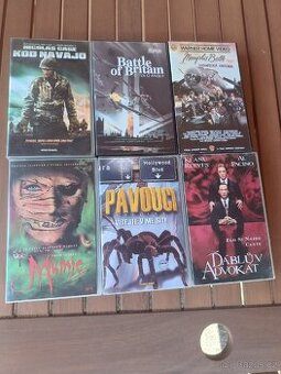 Prodám 4 originální VHS kazety