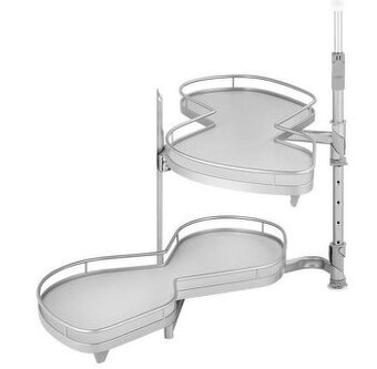 Výsuvně otočná police "Kesseböhmer LeMans"