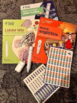 Albi kouzelné čtení tužka + knihy
