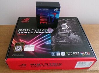 ASUS ROG Strix Z390‑E Gaming + Intel Core i7‑8700K