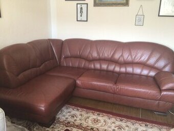 Kožená sedací souprava