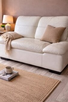 Prodám koženou dvoumístnou sedačku z pravé kůže