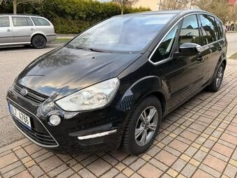 FORD S-MAX 2.2TDCI- 200KONÍ, 2013, TÉMĚŘ PLNÁ VÝBAVA, TAŽNÉ