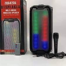 zqs 4235+bluetooth karaoke reproduktor+mikrofon - 1