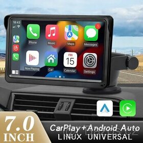 7" Car Play/Android Auto - player se zadní kamerou