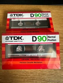 Prodám TDK D90 a Maxell 90