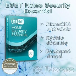 [✔️] ESET Home Security Essential | 3 ročná licencia |