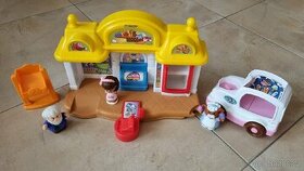 Little People obchod a zmrzlinářské auto