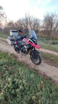 Jawa RVM 500 kufry + vyhřívané gripy