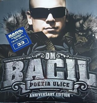 Bacil  –  Poézia ulice   (Blue vinyl)  LP - 1