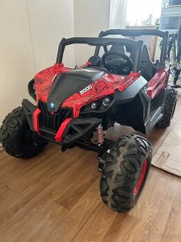 Detska Buggy UTV-MX 2000N Červená - 4x4 pc 13000 kc