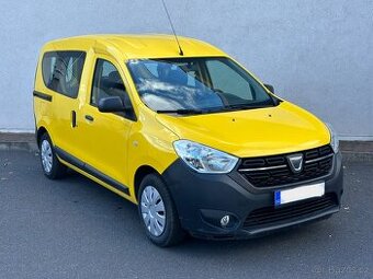 Dokker 1,5dci,64tis.km,1.majitel.Čr,odpočet dph,park senzory