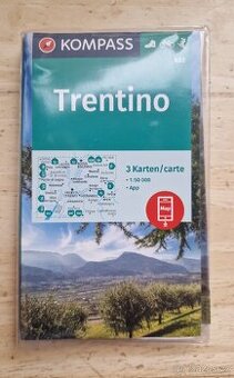 Mapa Trentino Kompass 1:50 000 - 1