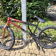 BMX kolo CTM POP Hi-Ten 2021, černá/fialová