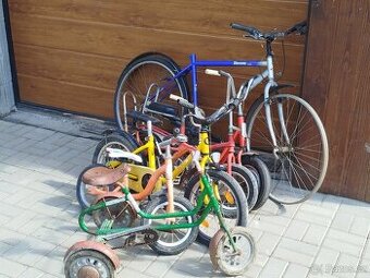 Stará kola dětská kola a retro
